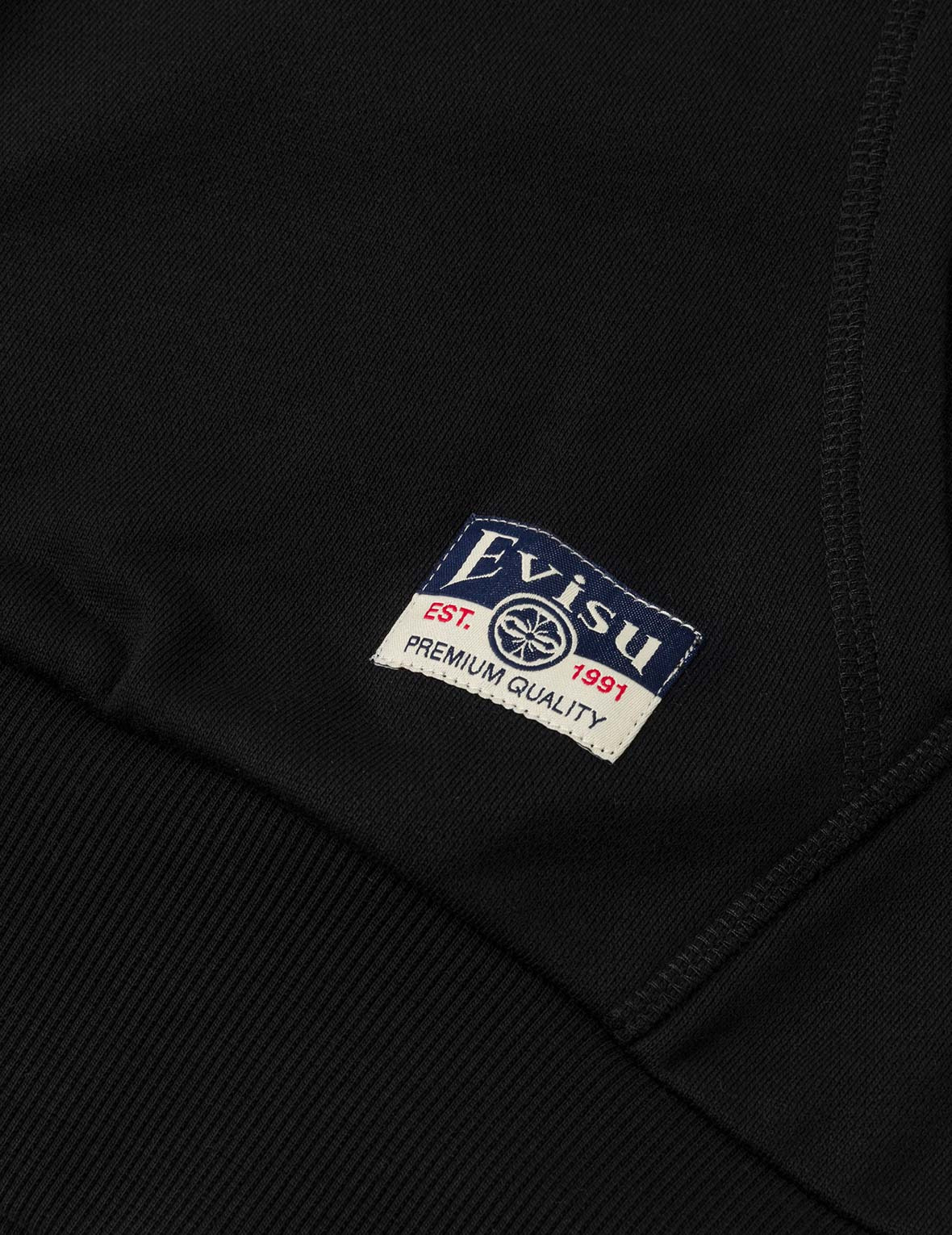 Seagull Print Relax Fit Hoodie - 8