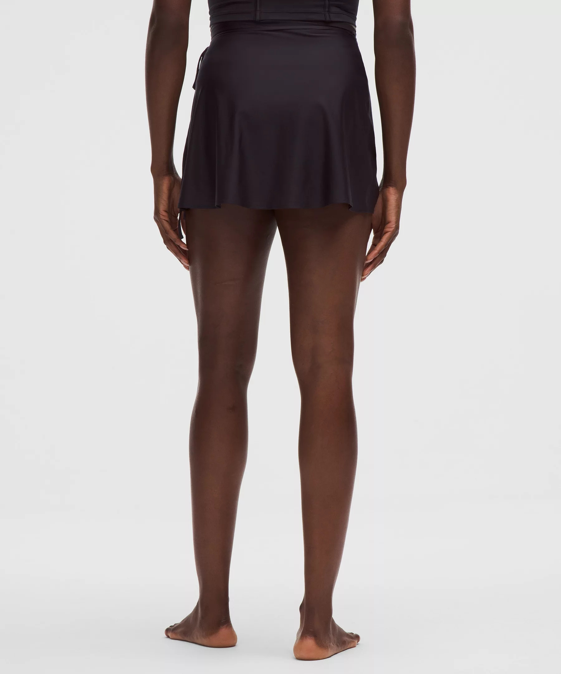 Satin Ballet High-Rise Wrap Skirt - 3