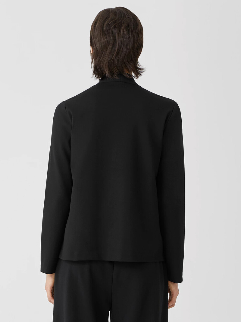 Washable Flex Ponte High Collar Jacket 4