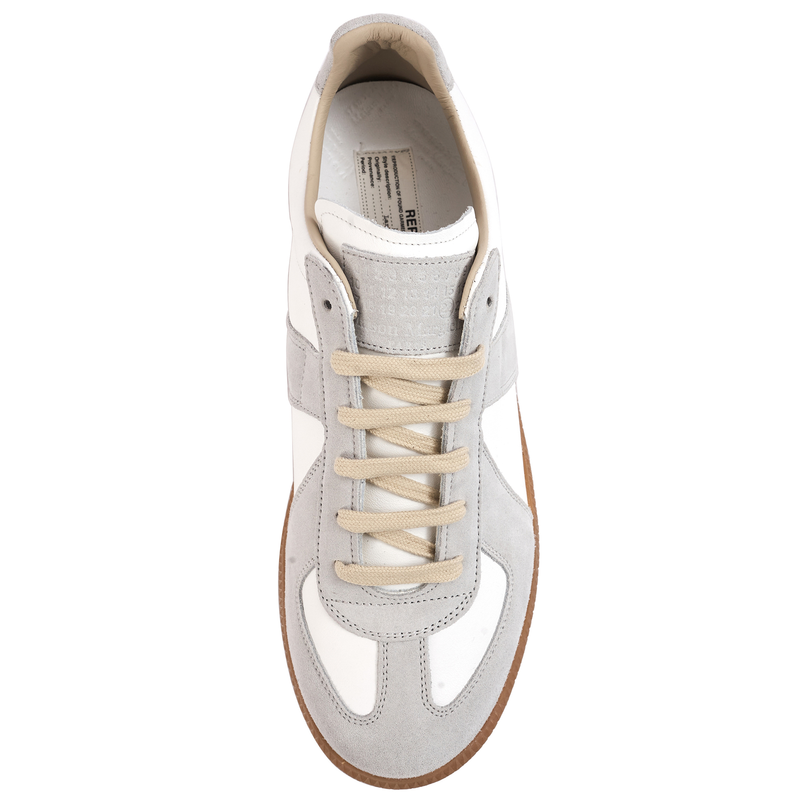 WHITE LEATHER SNEAKERS - 3