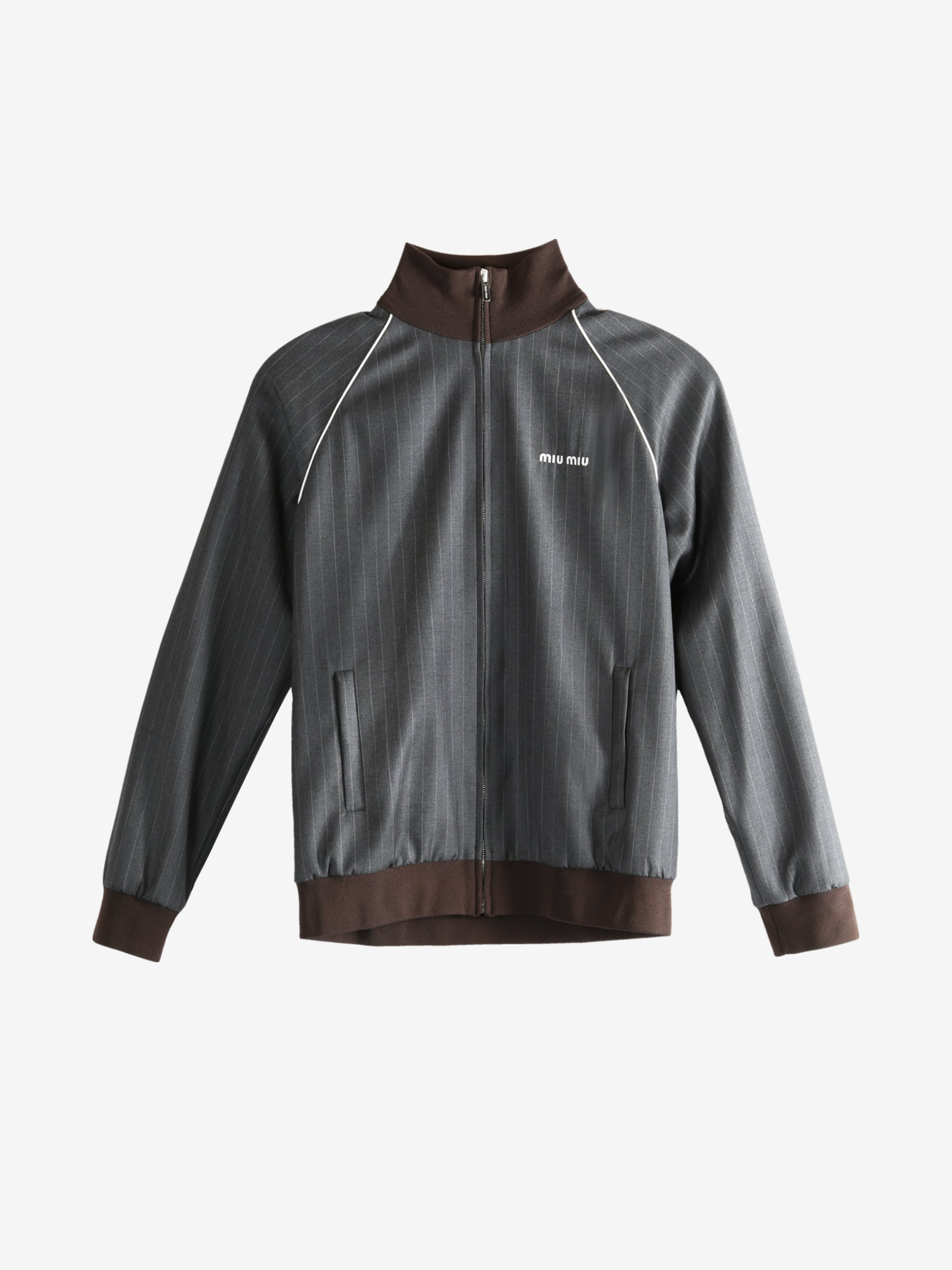 MIU MIU - Women Zippered Blouson Jacket - 4