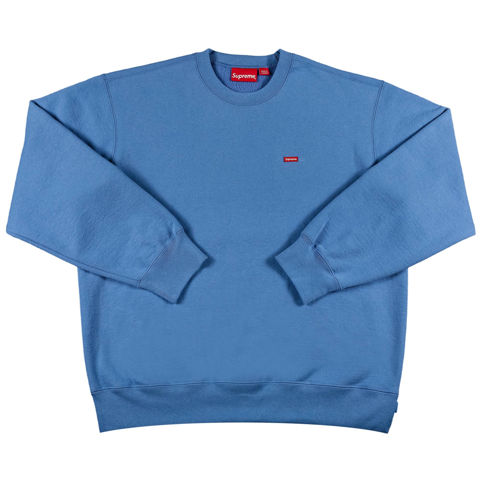 Supreme Small Box Crewneck 'Light Blue' - 1