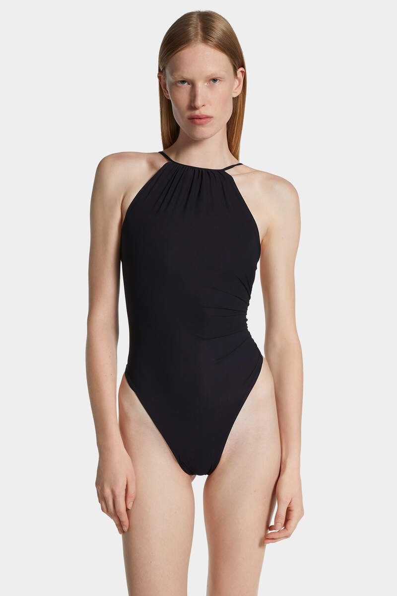 Dsquared2 ディースク Evening Asymmetric One-piece 水着 DSQUARED2 EVENING ASYMMETRIC ONE-PIECE | REVERSIBLE