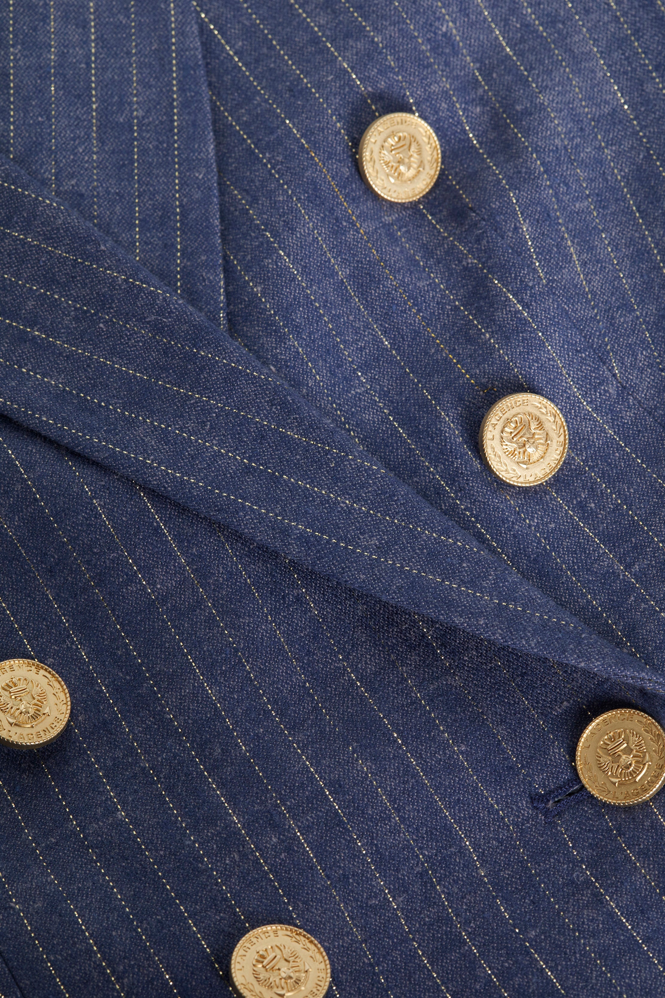 Kenzie Pinstriped Blazer - 3