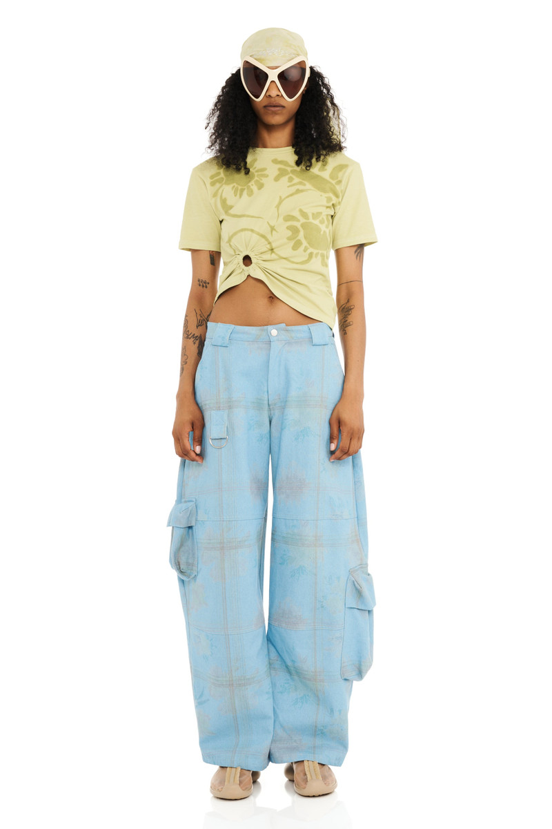 Collina Strada DENIM PICNIC LAWN CARGO PANT outlook