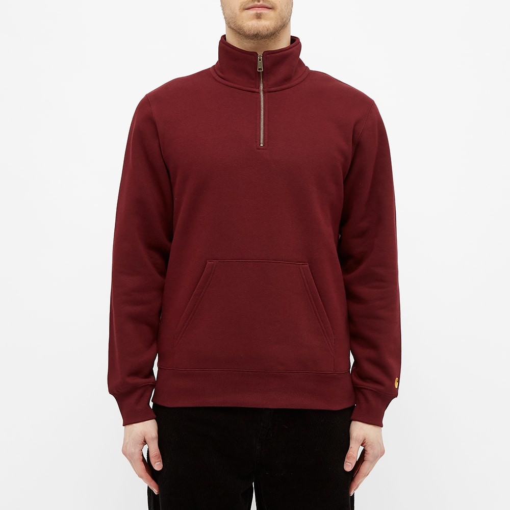 Carhartt WIP Chase Neck Zip Sweat - 3