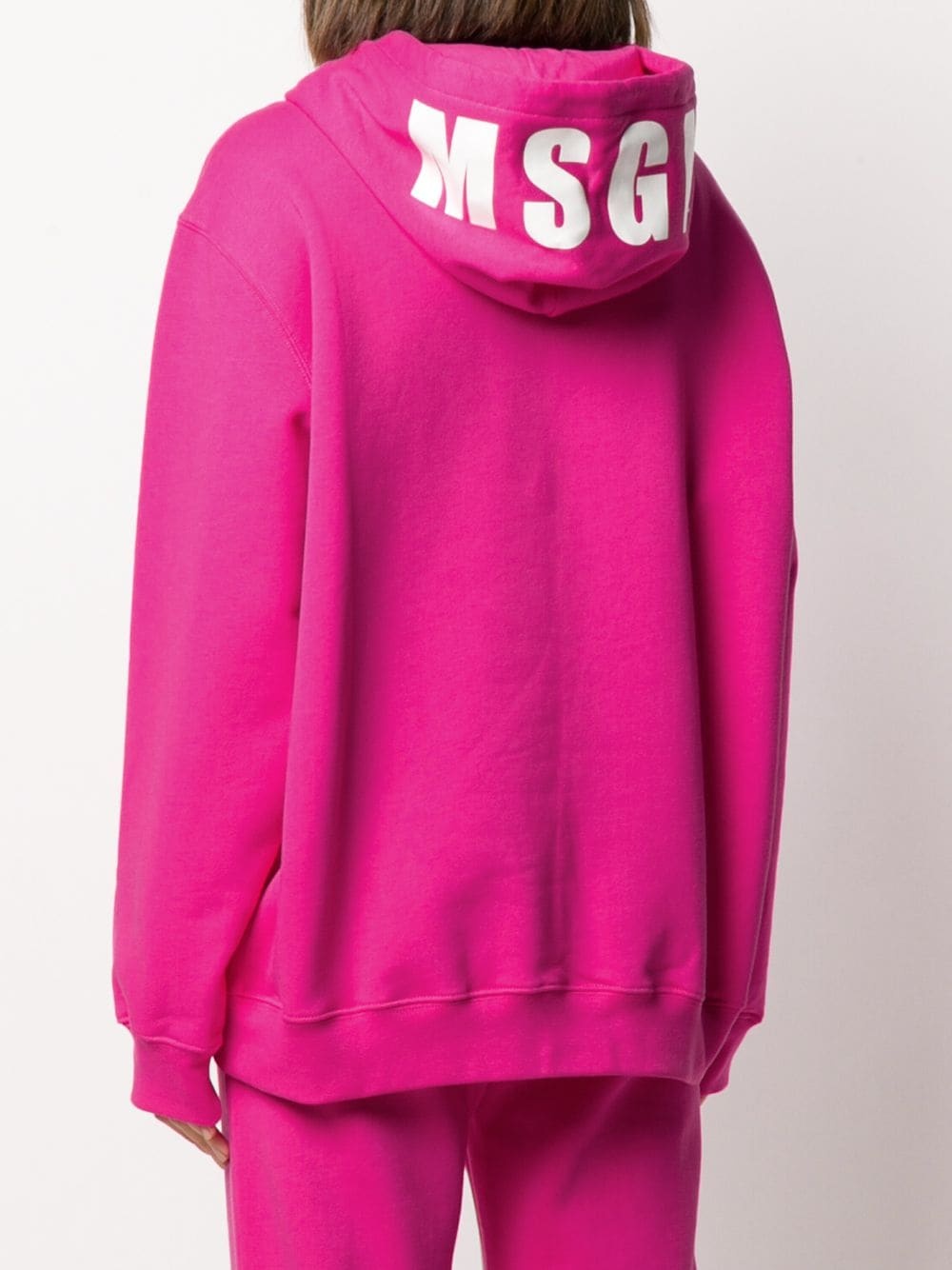 logo-print hoodie - 4