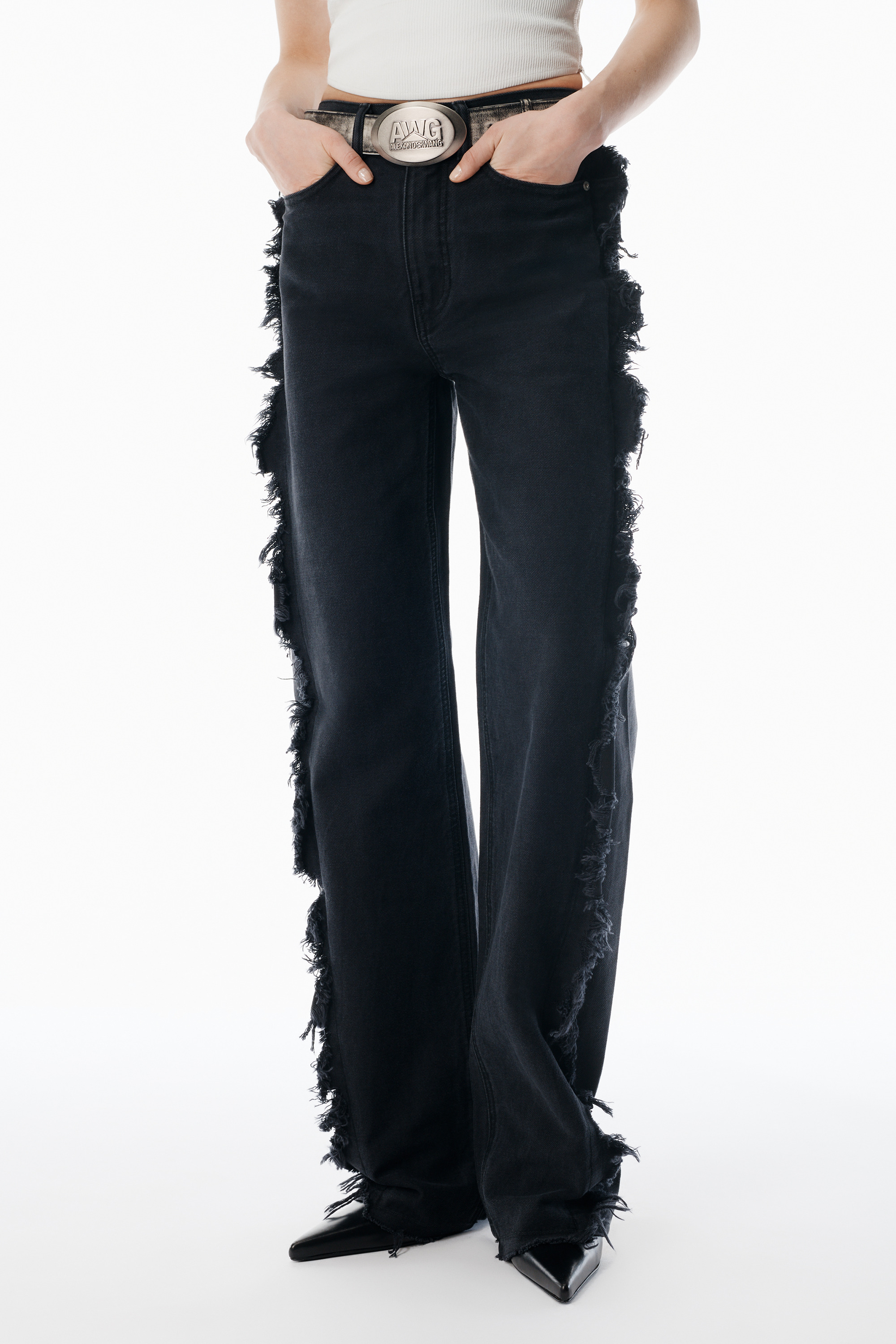 Faded Black Float Jean - 3