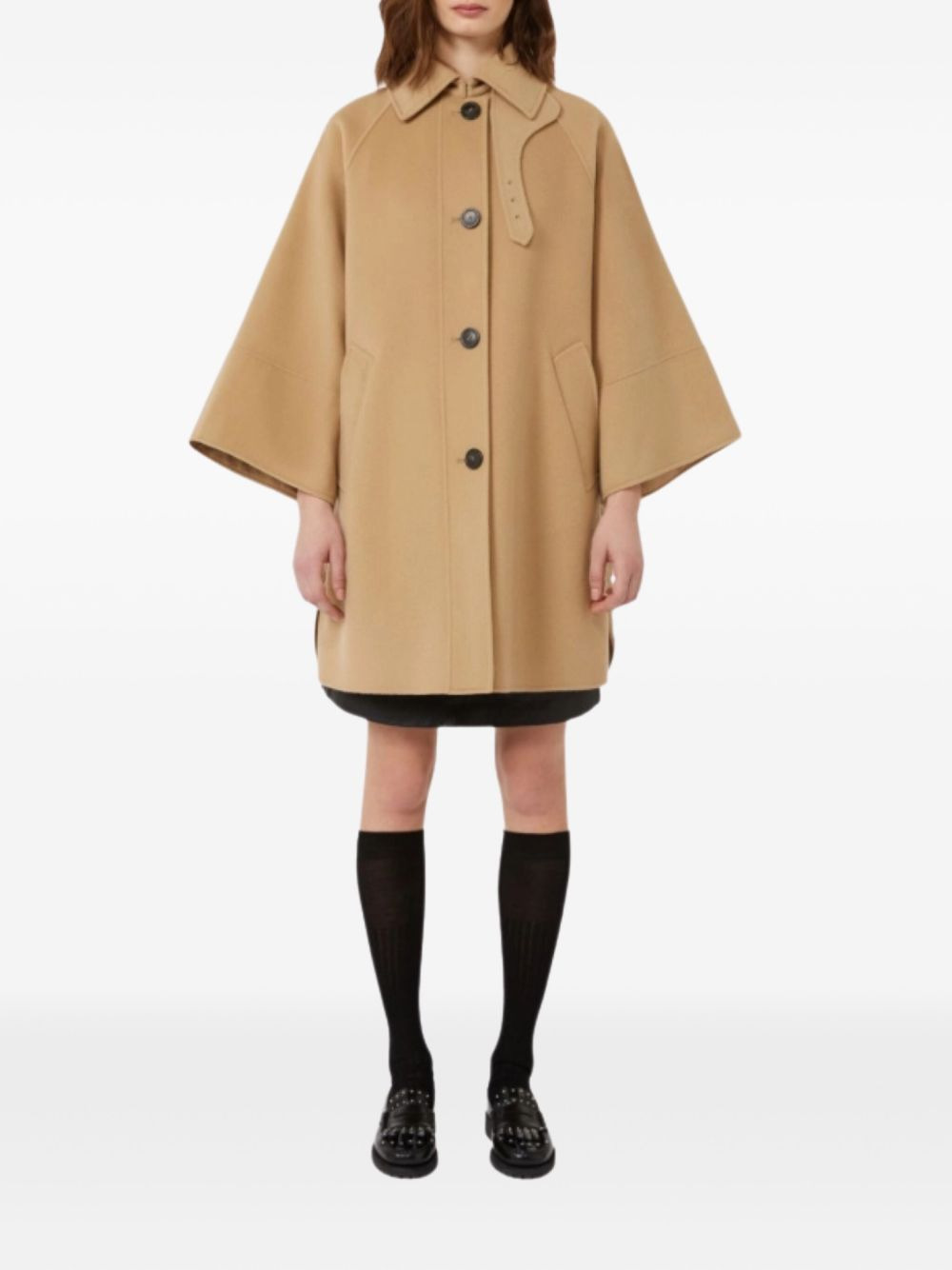 RUFO single-breasted wool coat - 2