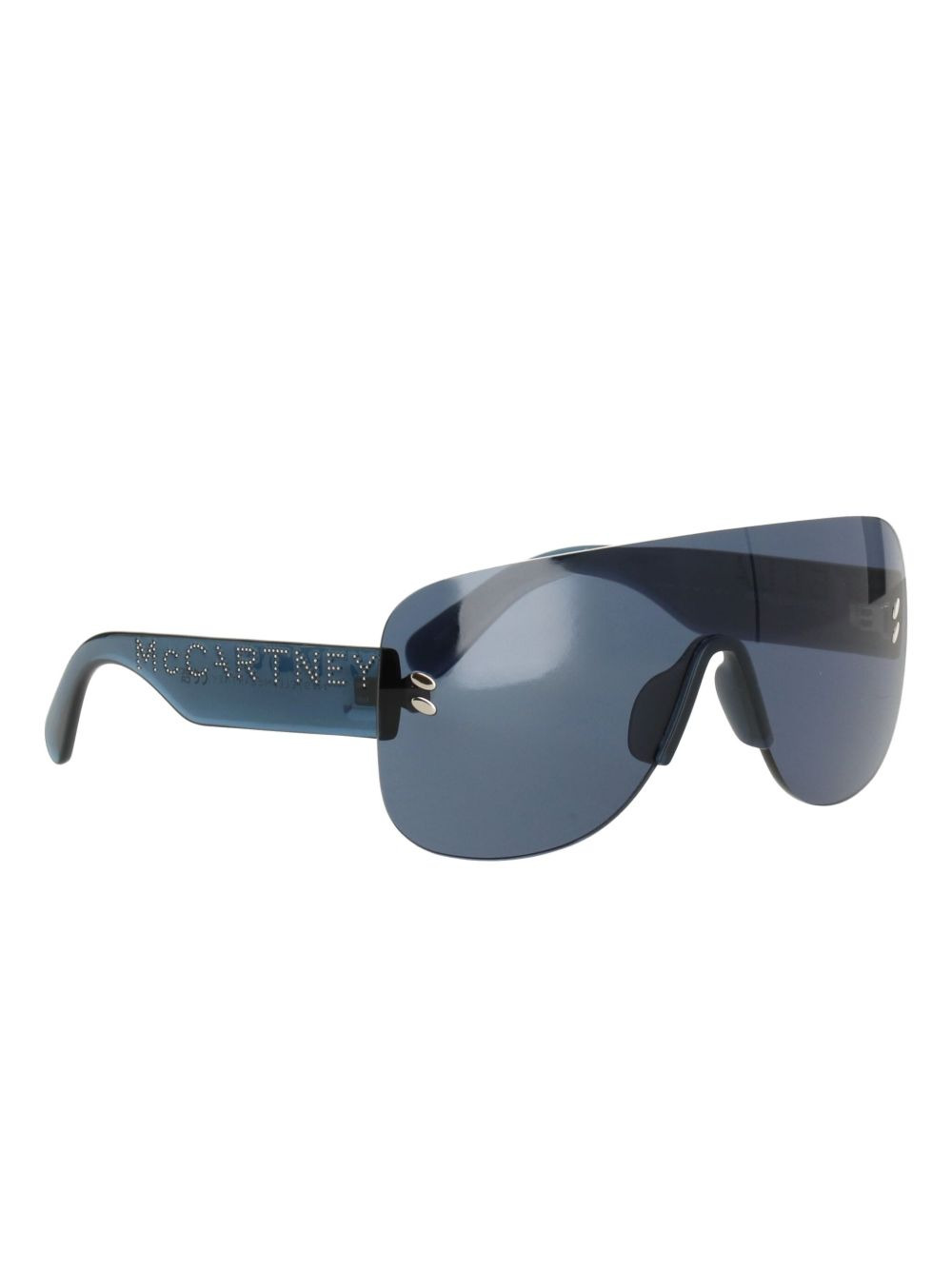 shield-frame logo sunglasses - 2