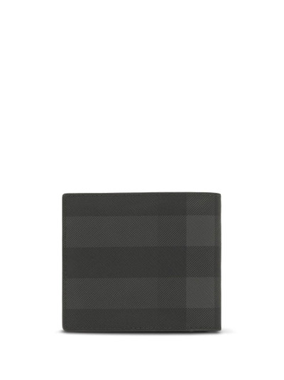 Burberry check-pattern International wallet outlook