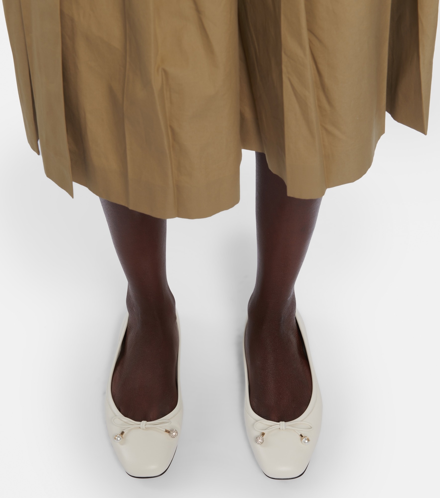 Elme leather ballet flats - 7
