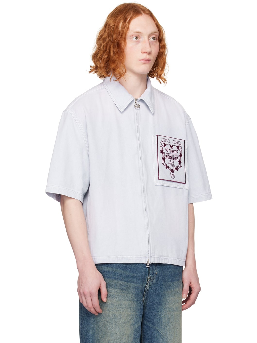 Purple Dyeing Shirt - 2