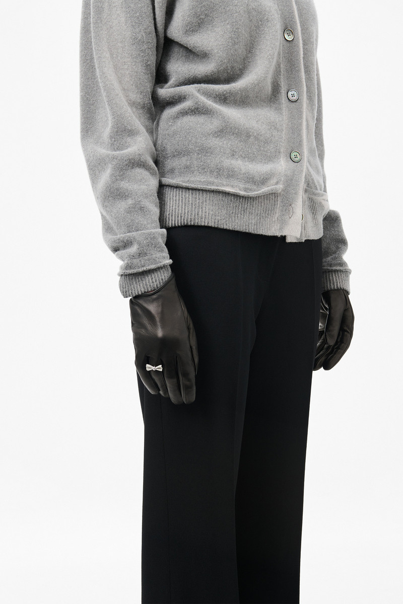 Bow Glove Black Nappa 3