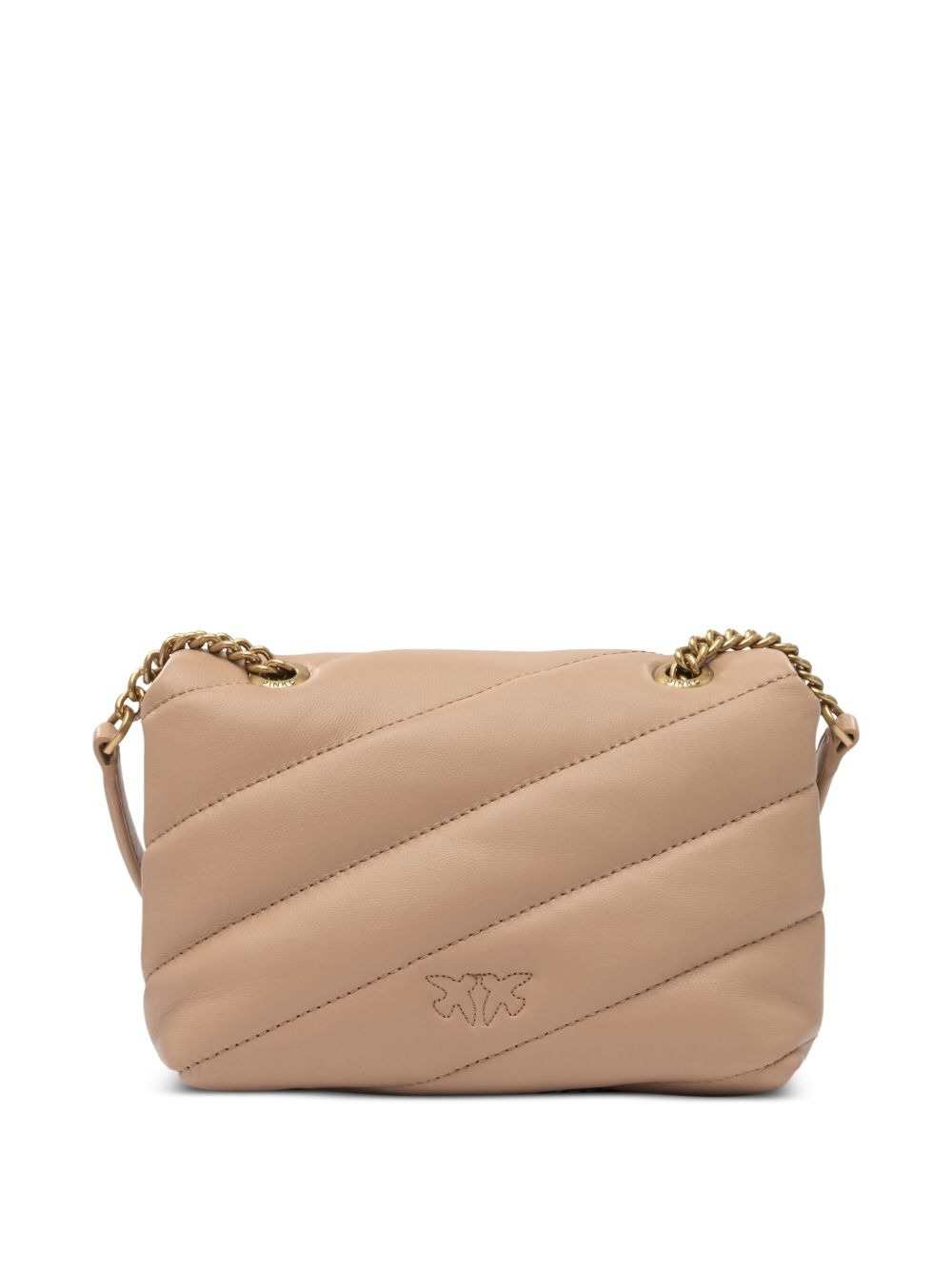 quilted logo-hardware chain mini bag - 3