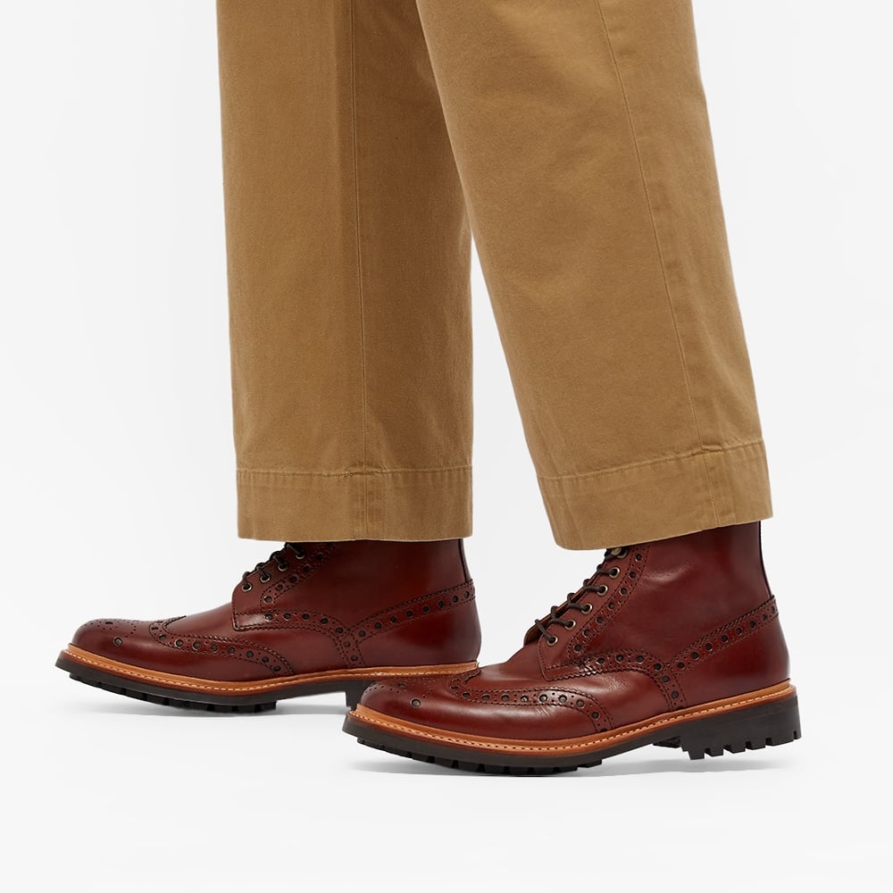 Grenson Fred Commando Sole Brogue Boot - 6