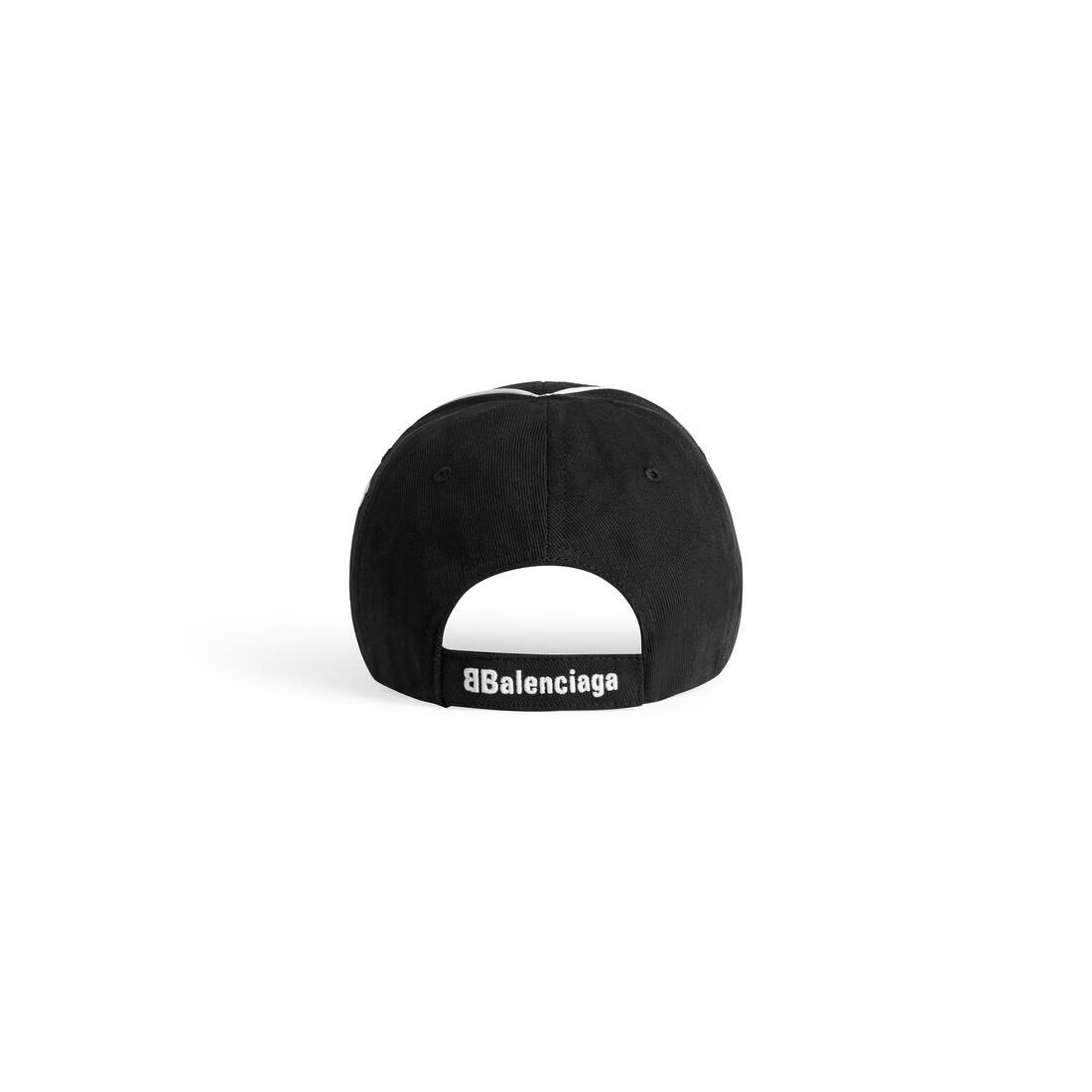 Men's Barcelona Soccer Cap in Black - 3