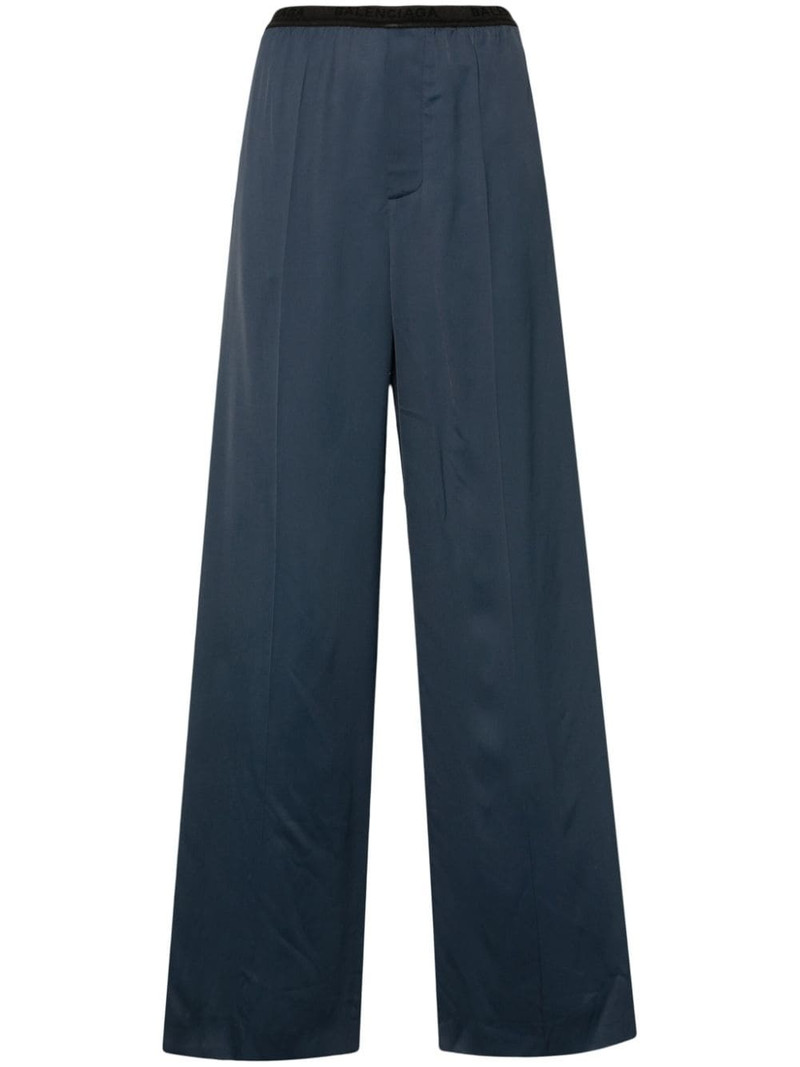 logo-waistband straight-leg pants 1
