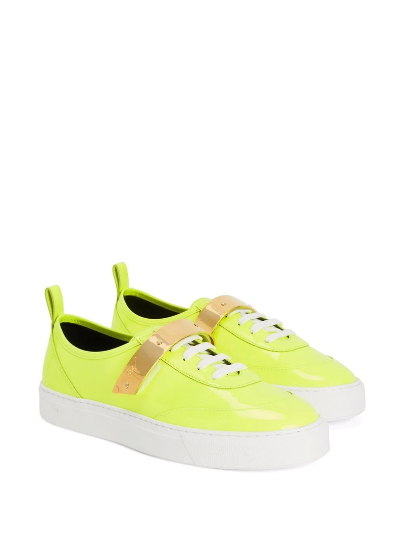 Giuseppe Zanotti Zenas touch-strap sneakers outlook