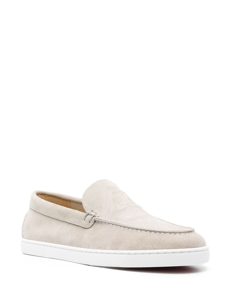 Christian Louboutin Varsiboat suede boat shoes outlook