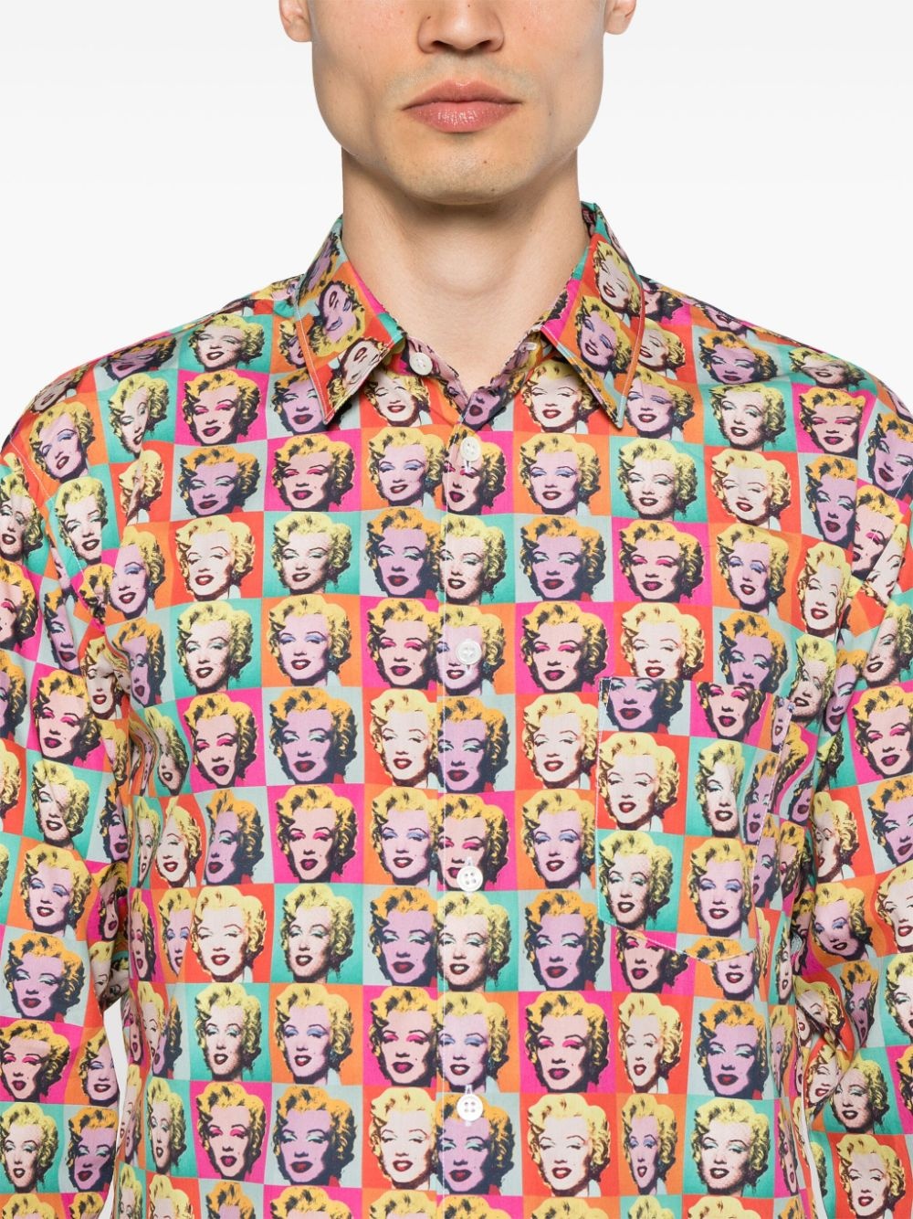 x Andy Warhol pop art-print shirt - 5