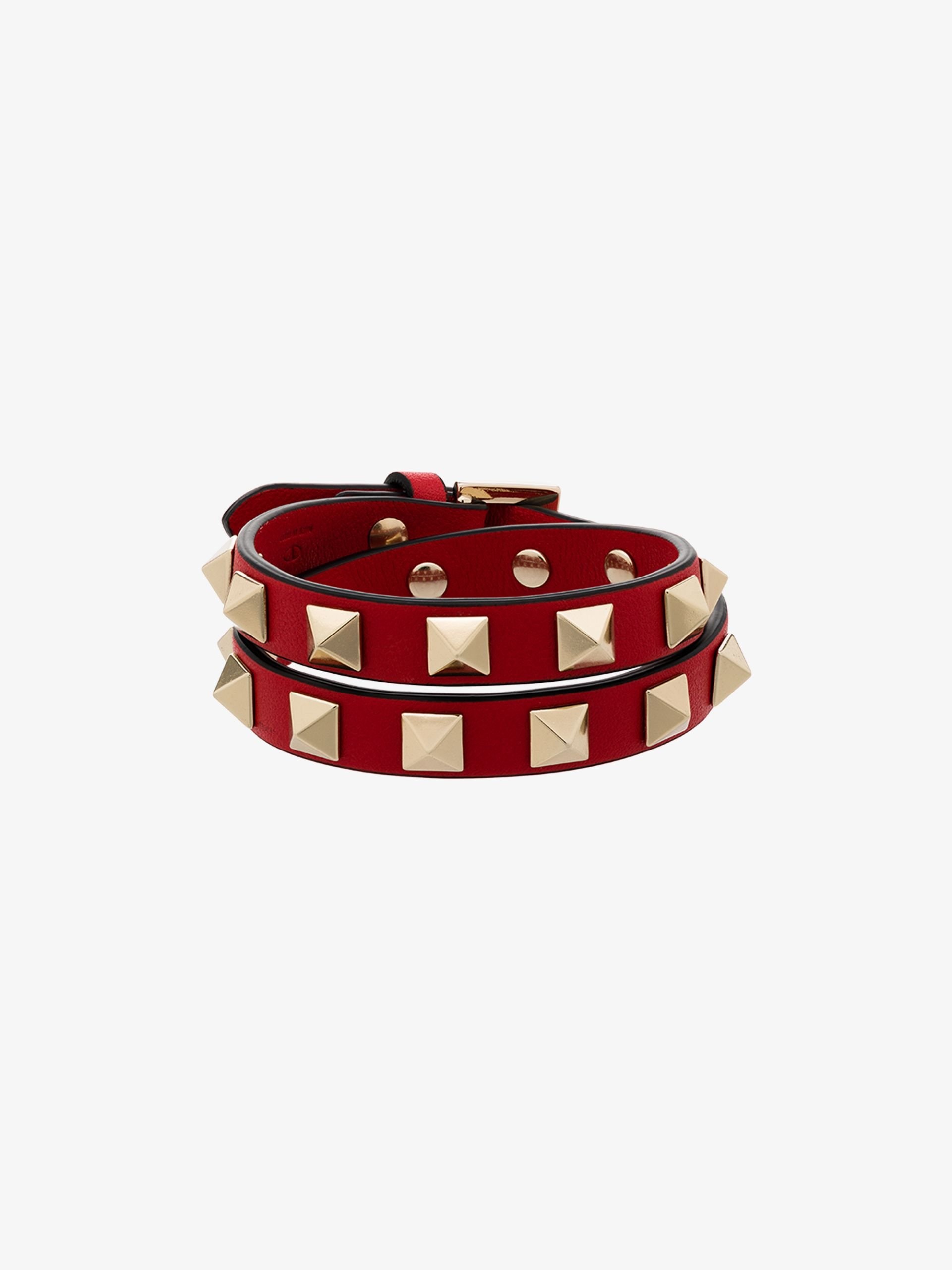Rockstud double-strap bracelet - 1