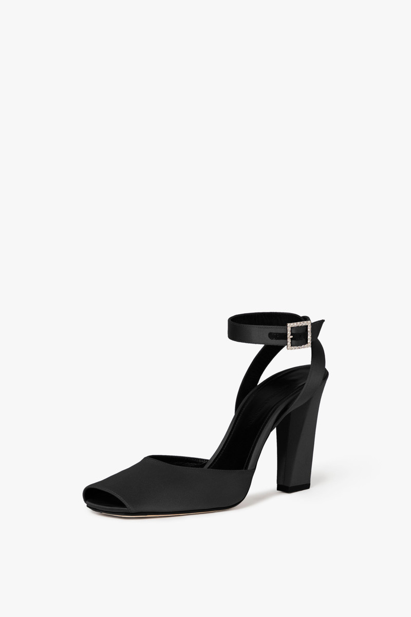 Victoria Beckham Eliza Sandal in Black outlook
