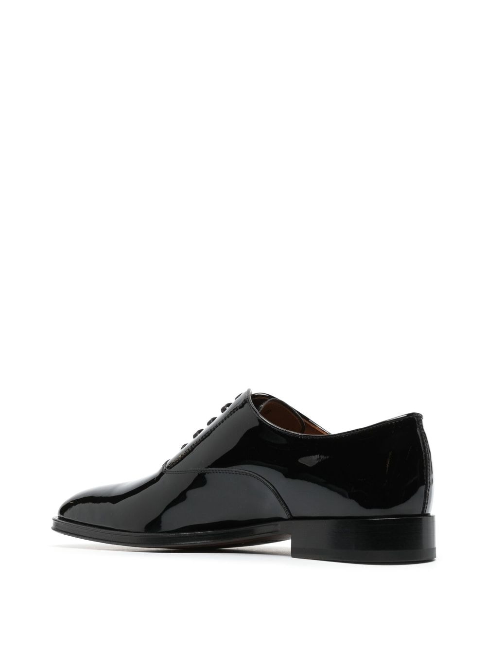 patent-leather oxford shoes - 3