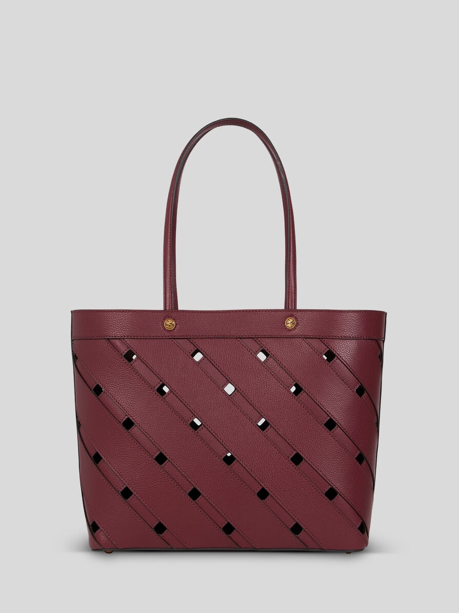 MEDIUM TOTE BAG WITH CUT-OUTS - 1