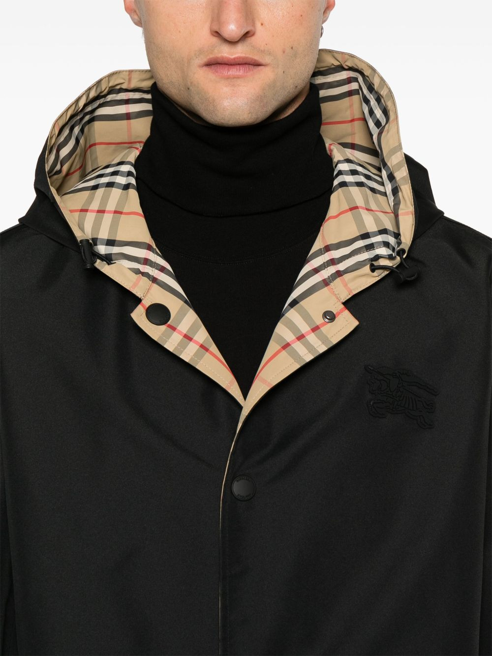 reversible Vintage-Check jacket - 6