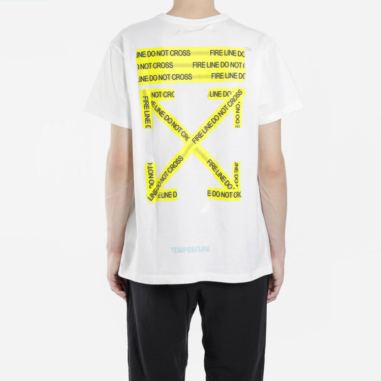 Off-White Firetape Arrows Oversize Short Sleeve OMAA002S181850060160 - 4