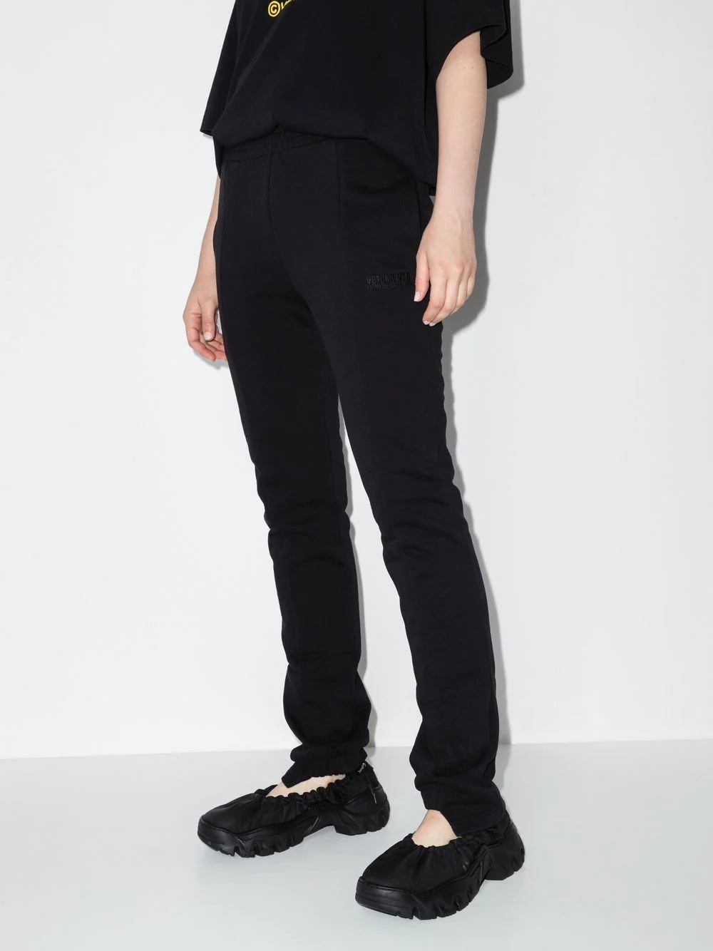 split-cuff track pants - 2