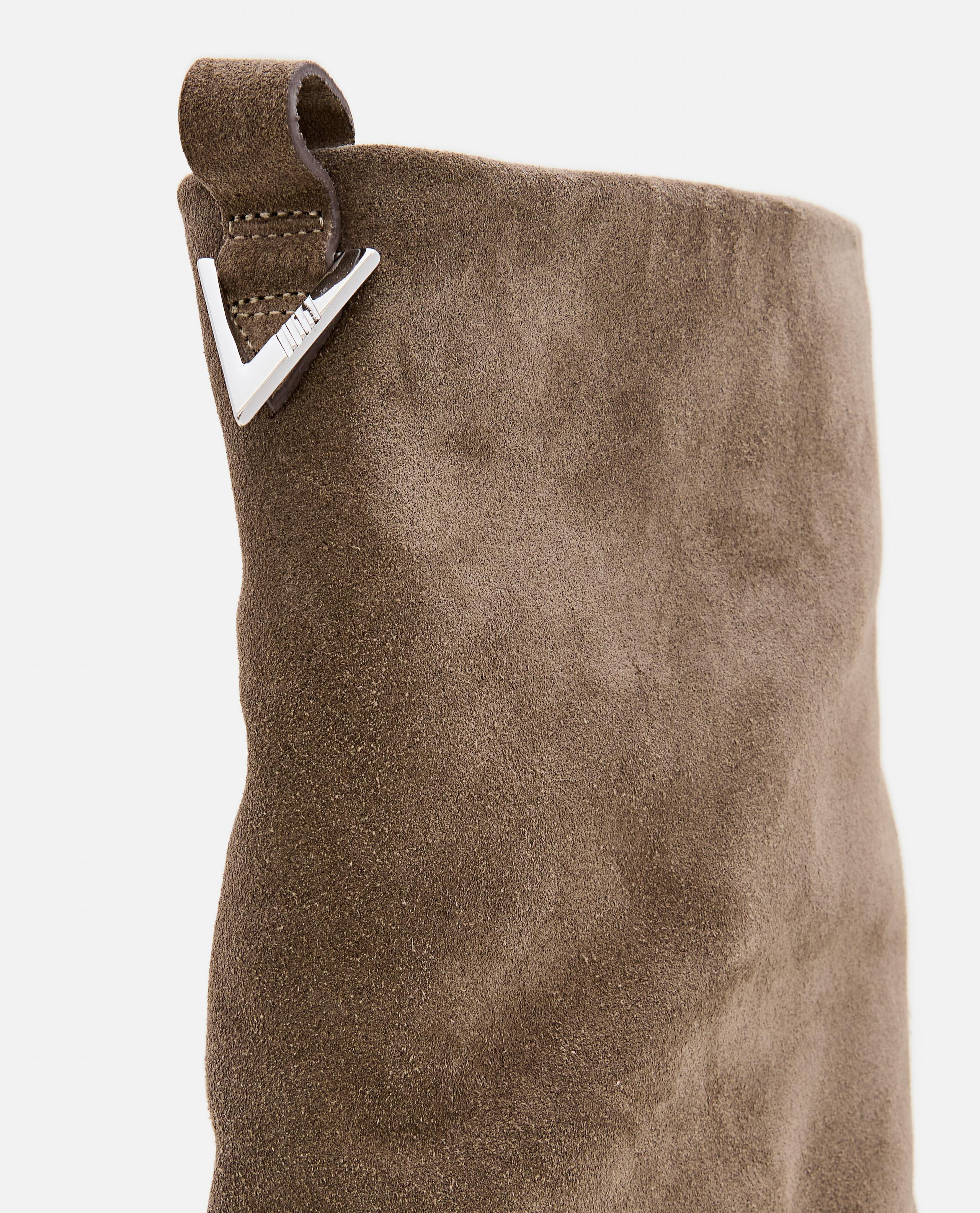 SUEDE ROBIN COMBAT BOOTS - 4