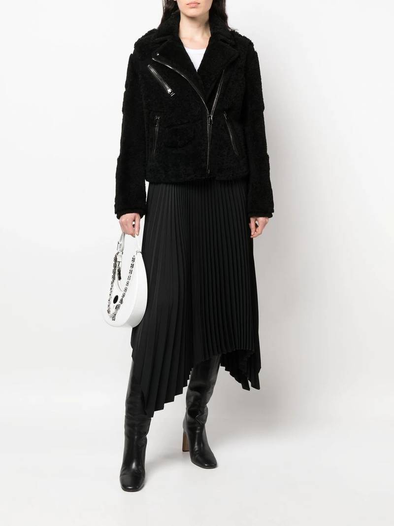 TOM FORD shearling zipped jacket outlook