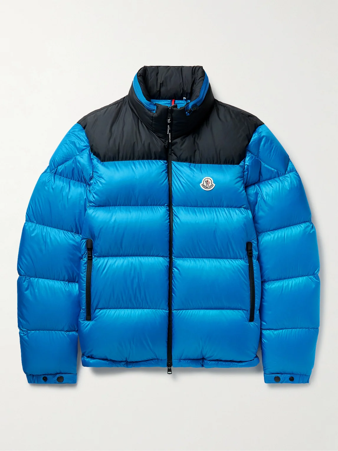 Peuplier Logo-Appliquéd Quilted Shell and Ripstop Down Hooded Jacket - 1