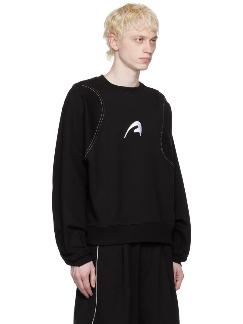 Black A-Peec Sweatshirt 2