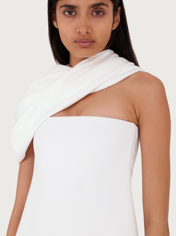 HOODED MINI DRESS - 6