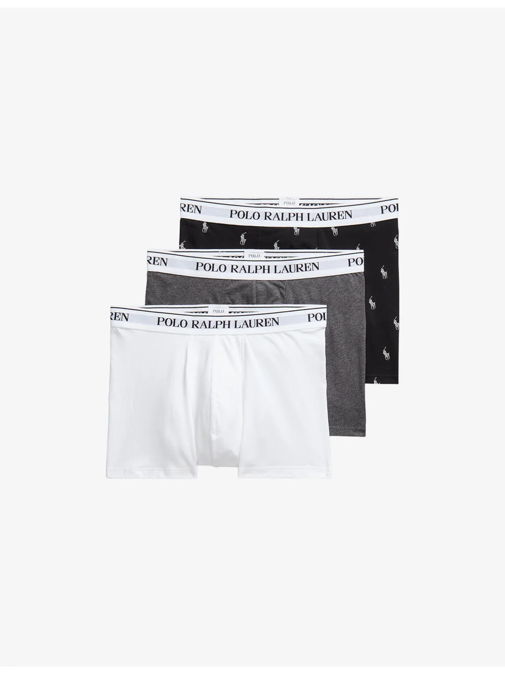 Classic Pack of Three Stretch-Cotton Trunks - 1