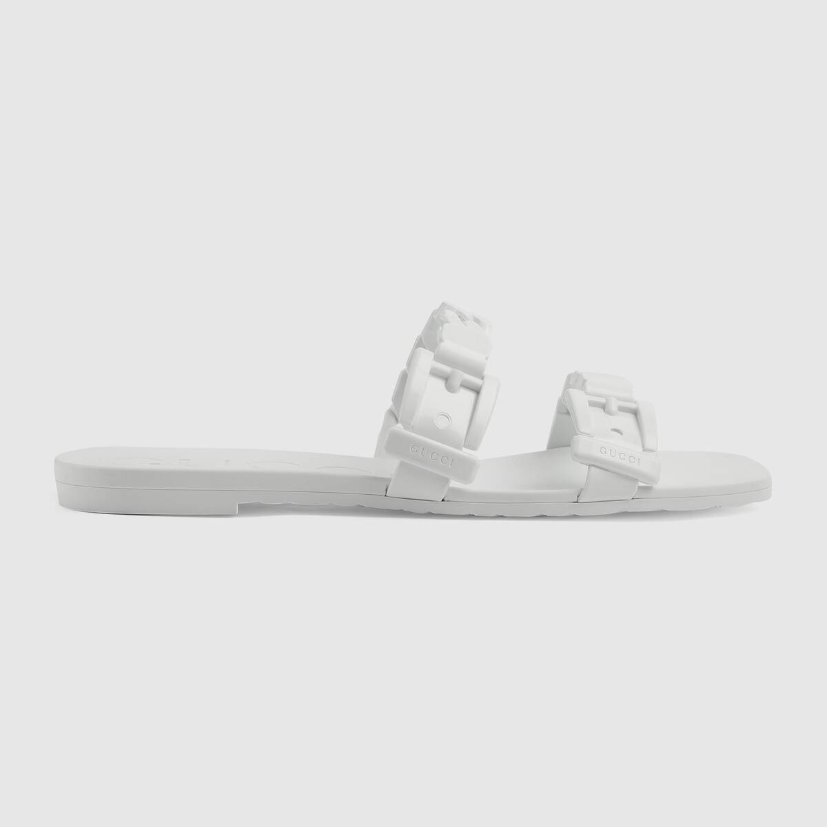 Women's rubber slide sandal - 1