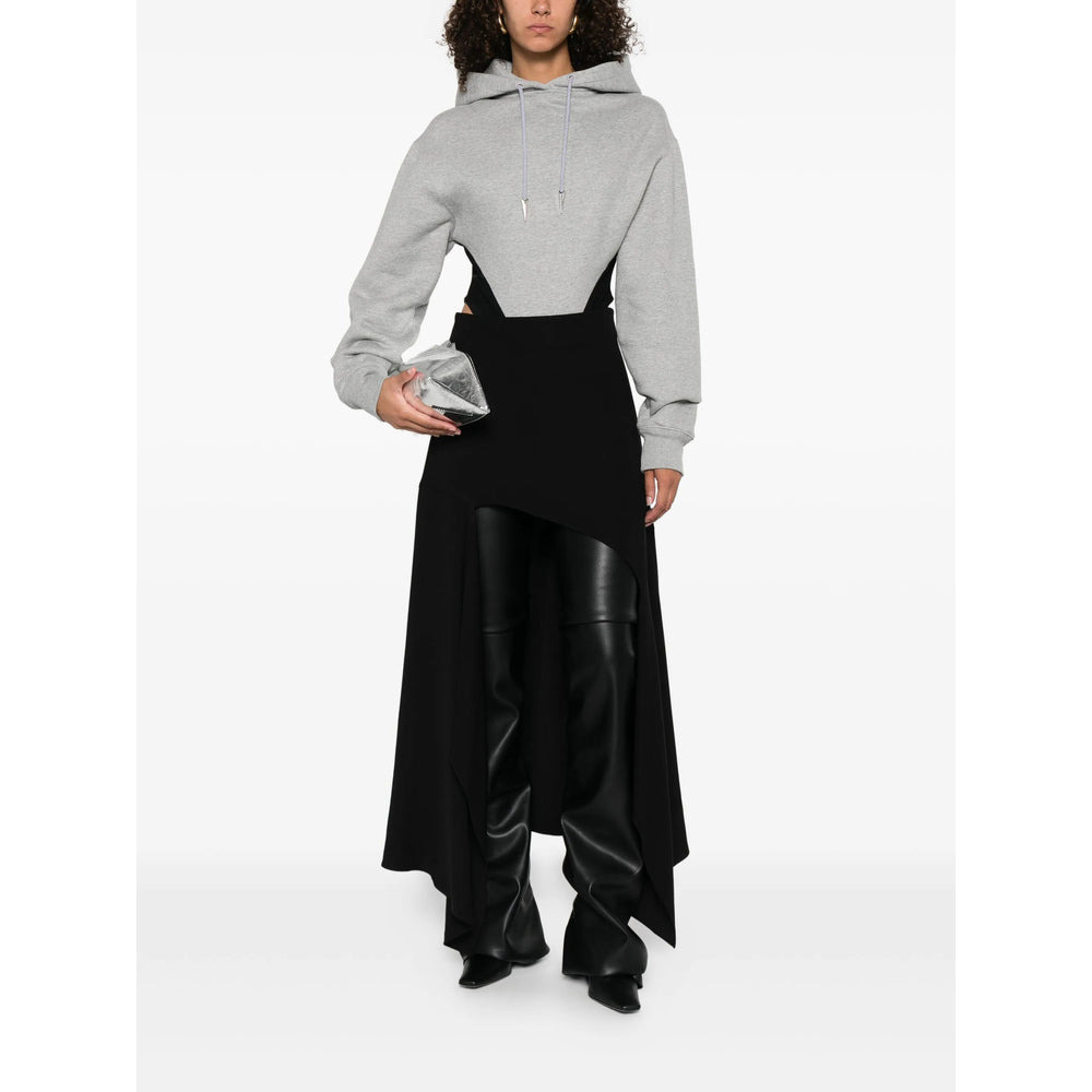 Mugler Grey Tops - Hoodies Women - 2