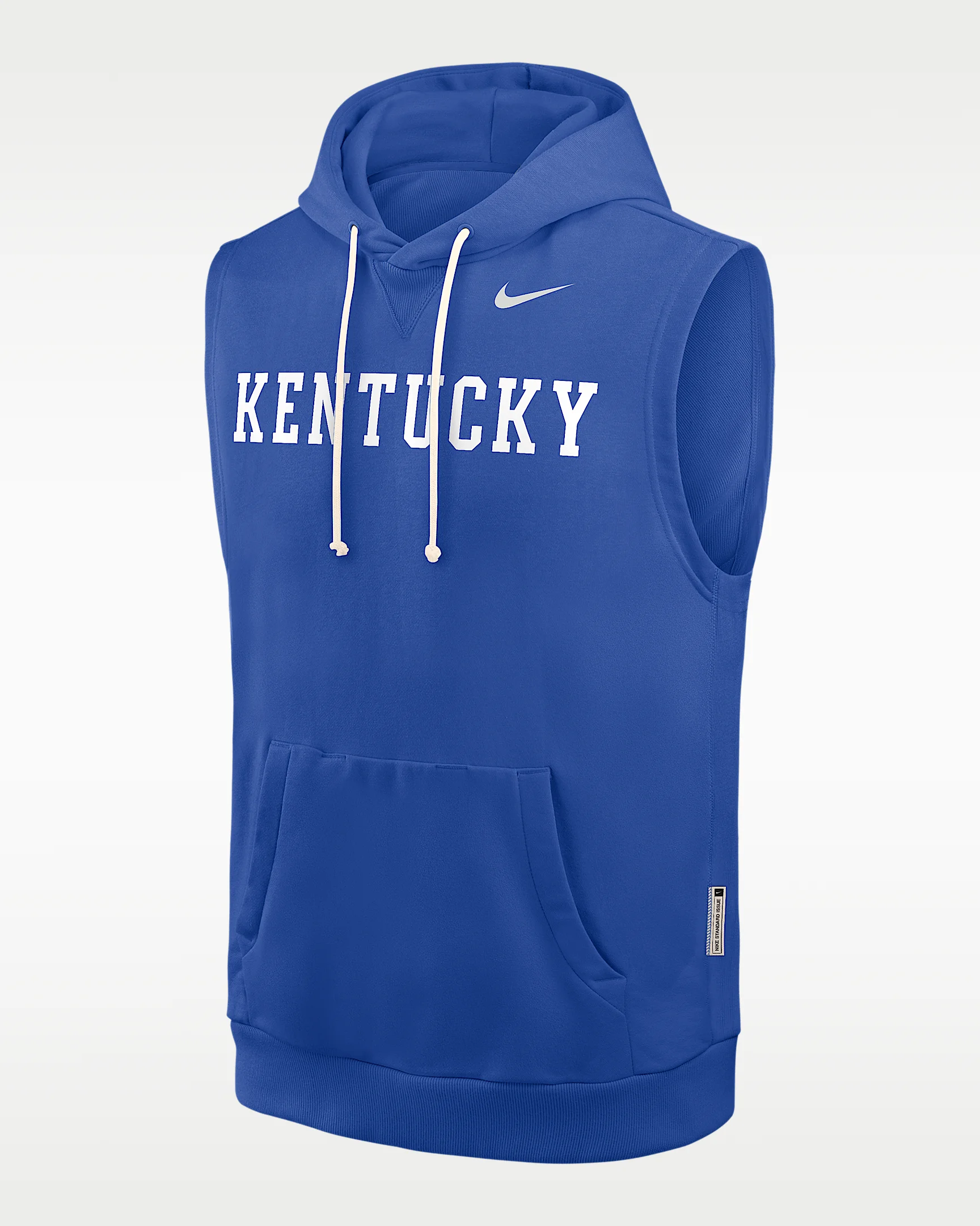 Kentucky Sideline Men's Nike Dri-FIT College Sleeveless Pullover Hoodie - 1