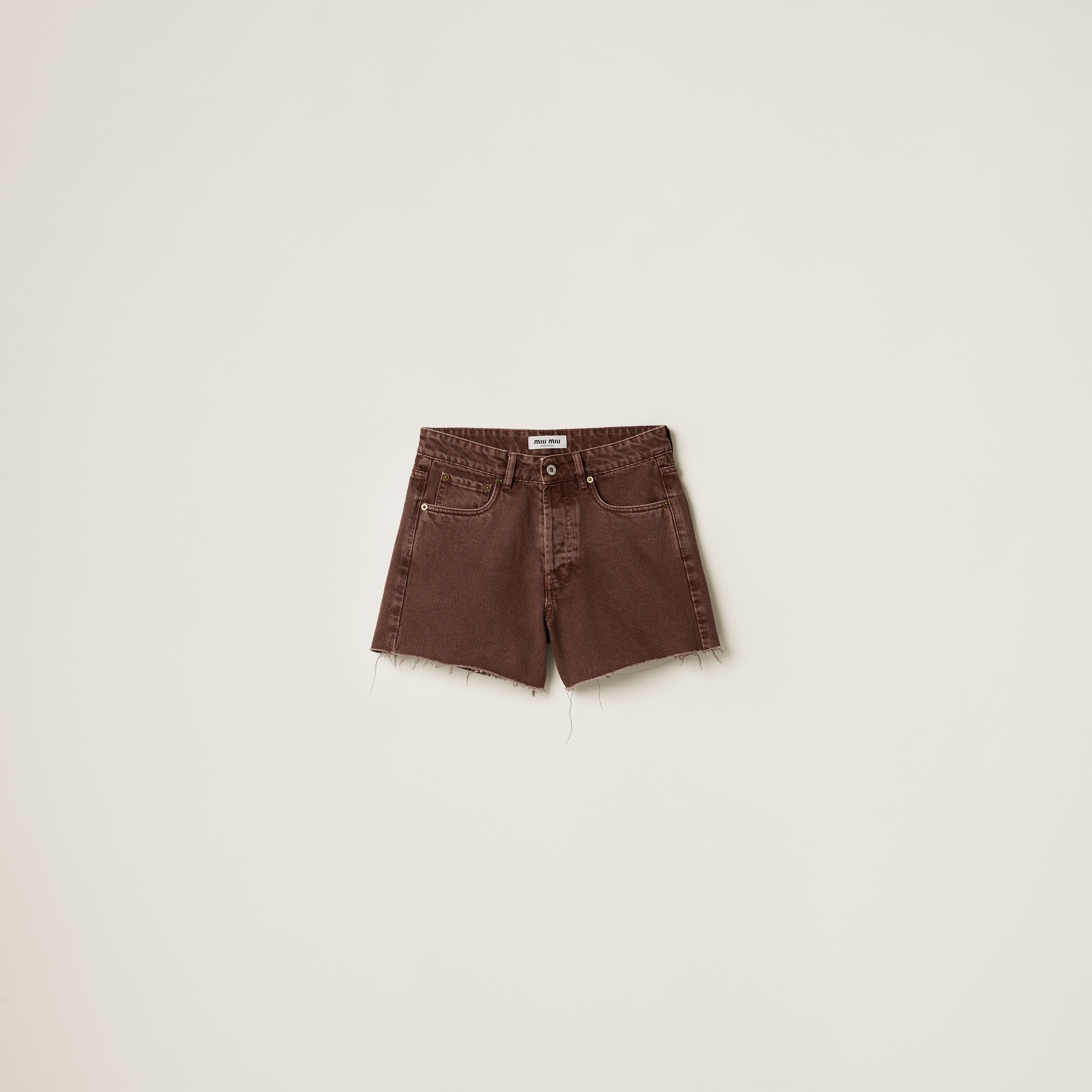 Bull denim bermuda shorts - 1