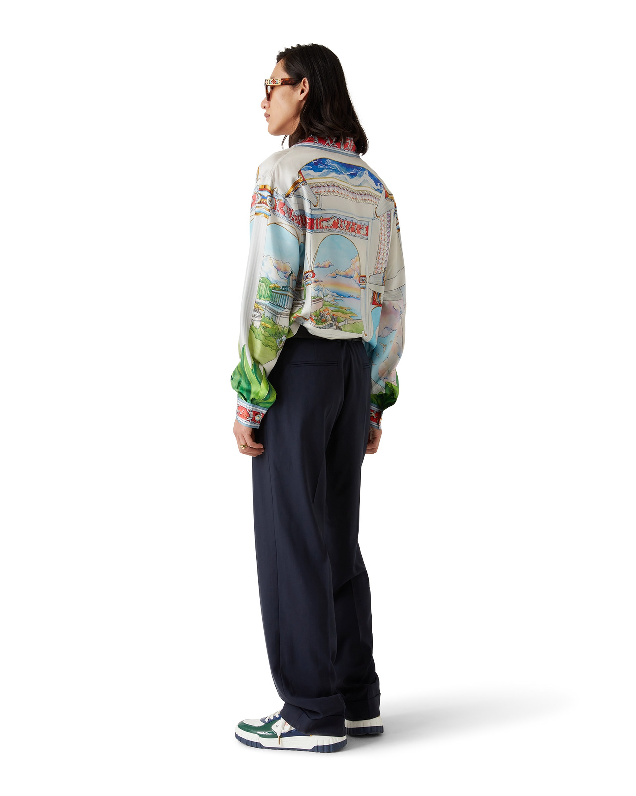 Wool Tailored Pleated Trousers | Casablanca Paris - 3