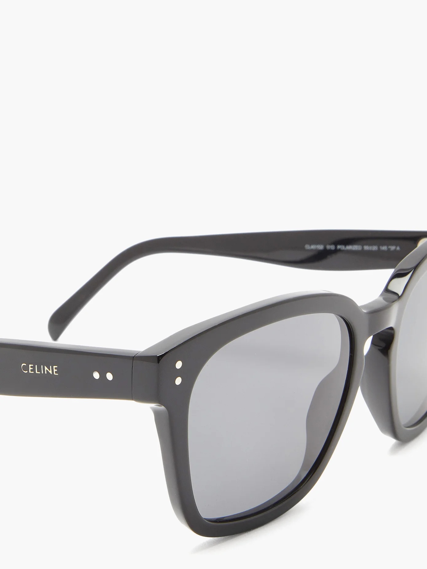 Square acetate sunglasses - 2