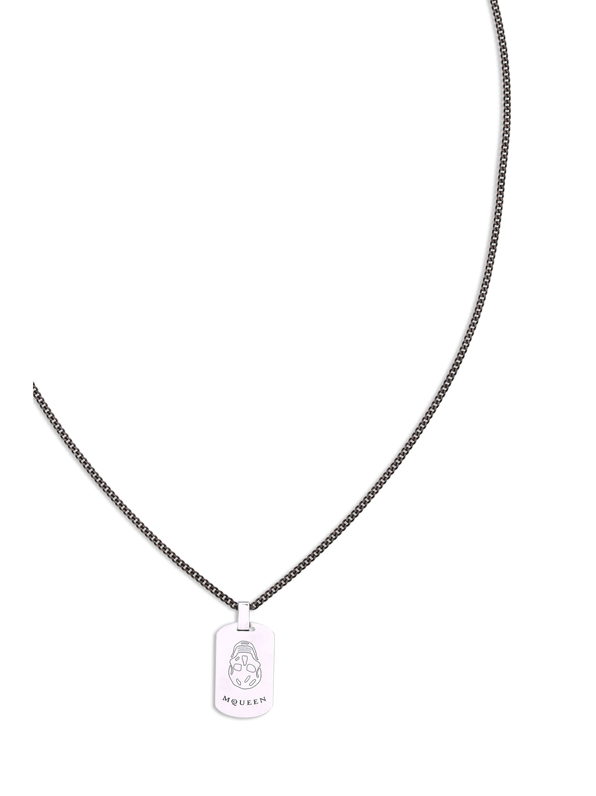 Alexander Mcqueen Men Skull Necklace - 3