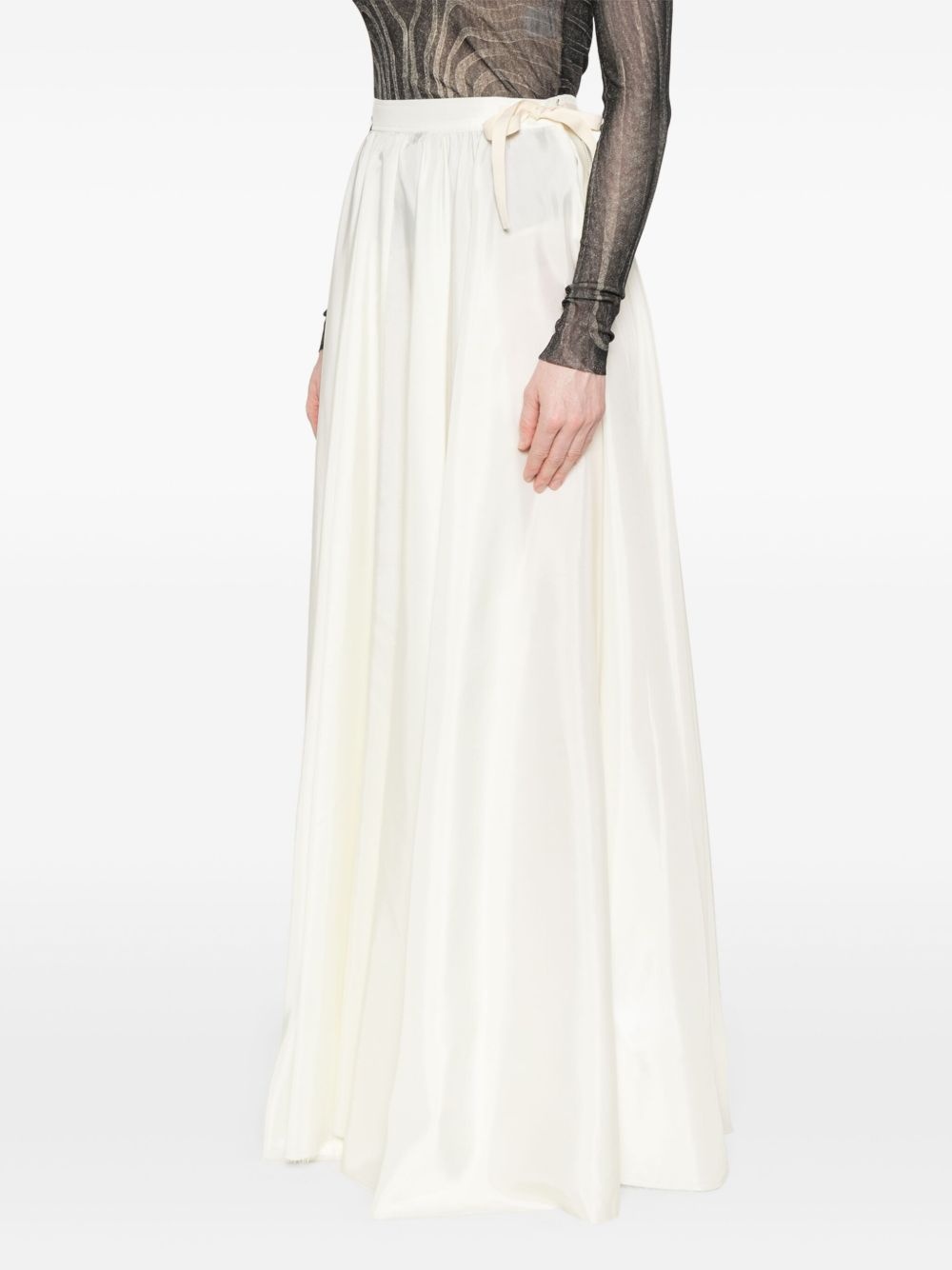 taffeta maxi skirt - 3