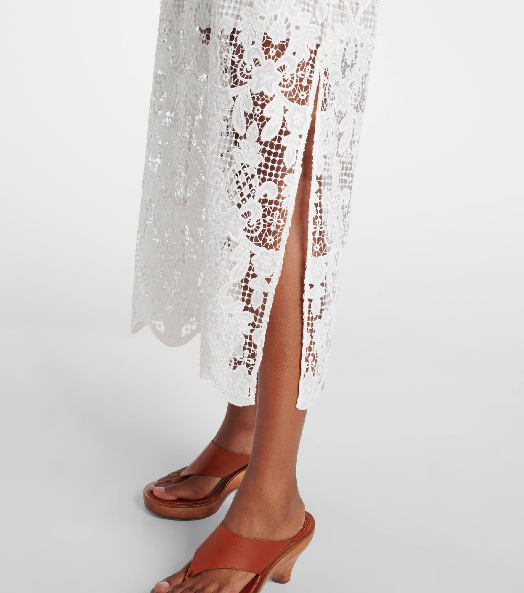 Coco lace midi dress - 5