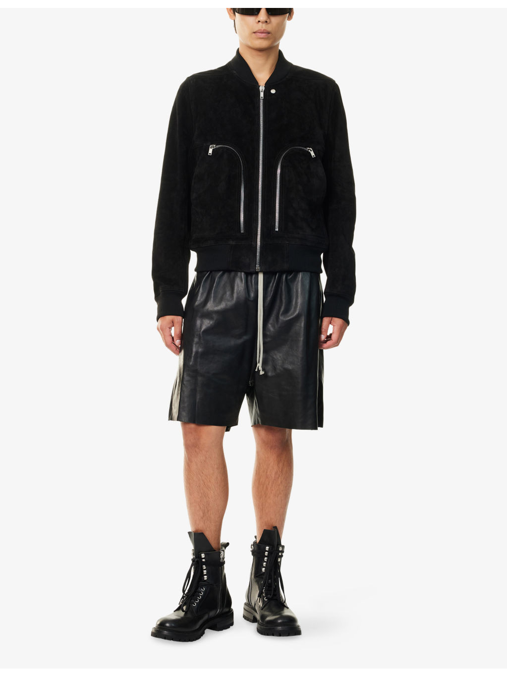 Bauhaus Flight Leather Bomber Jacket - 2