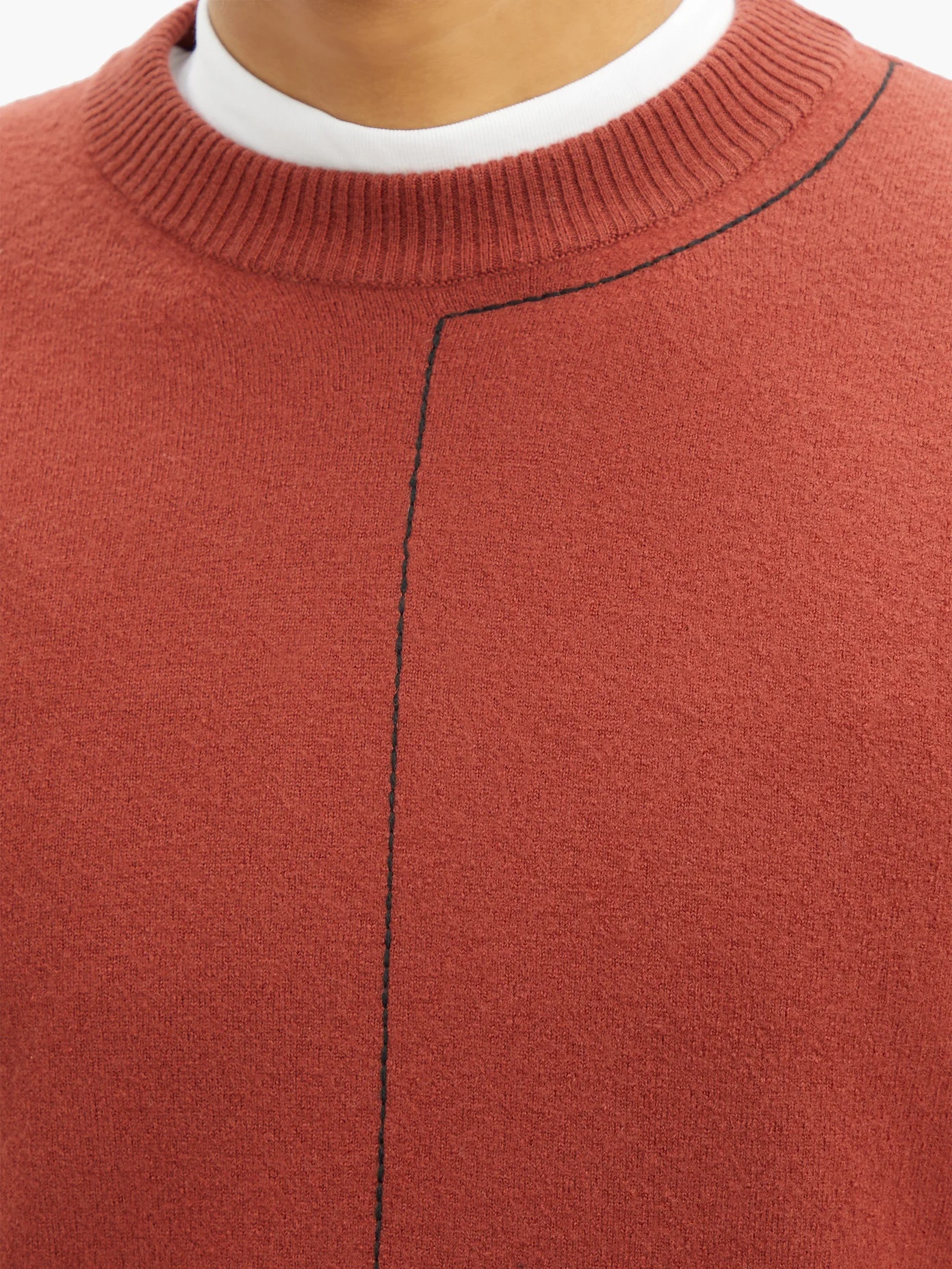 Embroidered virgin-wool sweater - 3