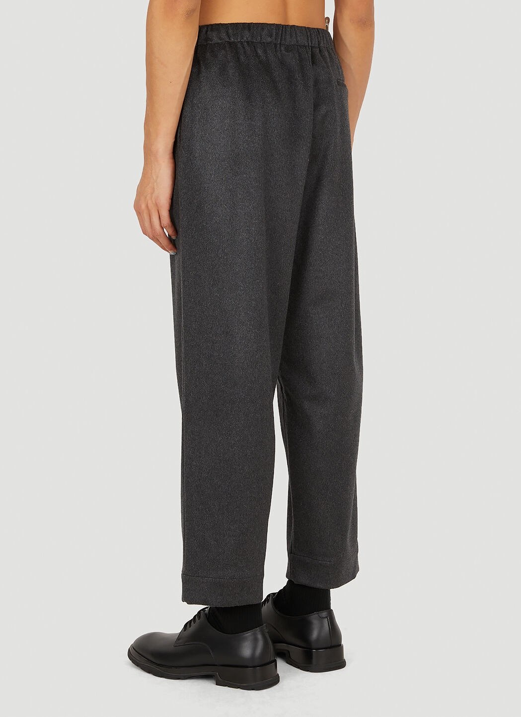 Ed Cashmere Drawstring Pants - 4